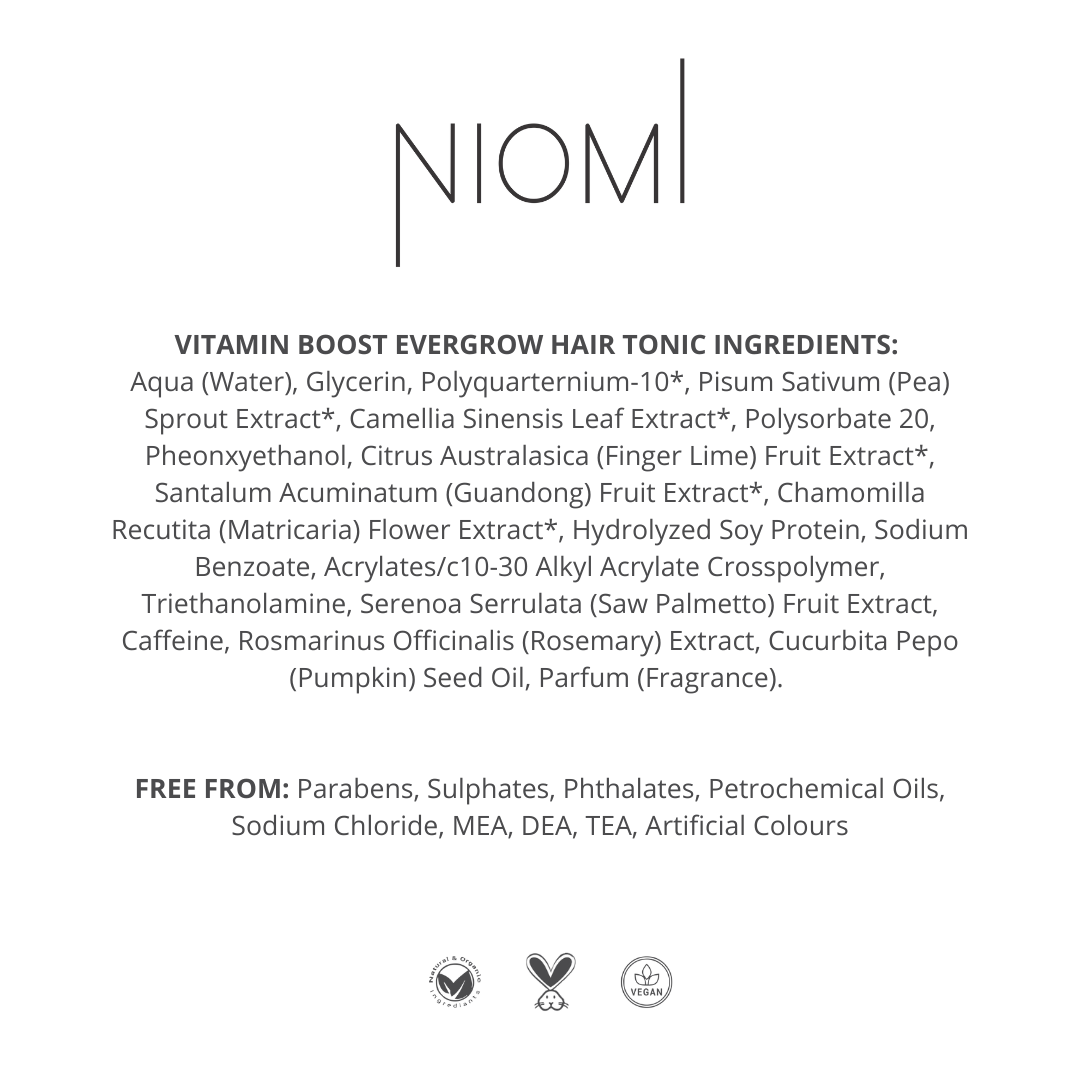 NIOMI Vitamin Boost Evergrow Hair Tonic