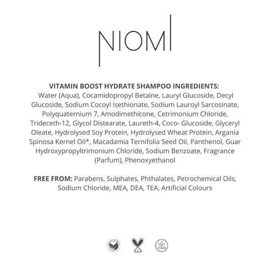 Vitamin Boost Hydrate Shampoo 250ml